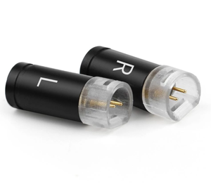 1คู่2พินเสียบหูฟังแจ็คเสียงสำหรับ IE8 IE8I หูฟัง IE80อะแดปเตอร์เปลือกแข็งฝ้า - Product Image 4