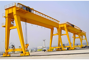 כבד אות iso מוסמך מ ג ג כפולה חשמלי עגורן עם מנוף מסלול תנועה - Product Image 2