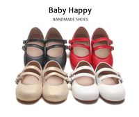 Chaussures d'été décontractées pour femmes à plateforme avec bride à boucle, design Baotou monocouche, doublure en cuir, tendance mode