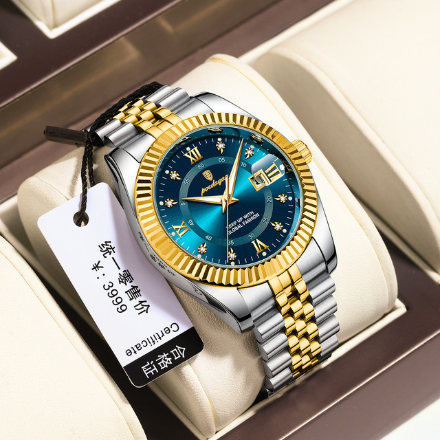 Luxury Sport Wrist Watch for Man Uhren Waterproof Luminous Date Men Watch Quartz Men's Watches Male Reloj Montre Pour Hommes