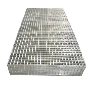 6x2,4 м бетонная арматурная Стальная Сетчатая панель/оцинкованная бетонная сварная проволочная сетка арматурные бетонные панели