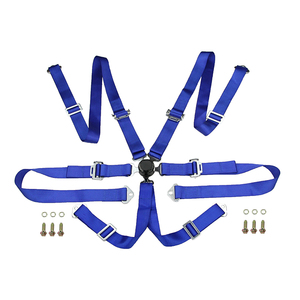 De China, venta al por mayor del mercado de la FIA 2020 homologación argollas <span class=keywords><strong>2</strong></span> "6 puntos de la leva de cinturón - Product Image 2