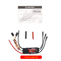 Carte de programmation LCD pour ESC Brushless Hobbywing Skywalker 40A V2-UBEC 3-4S pour avion RC