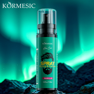 KORMESIC Bpom Certified Wholesale 100ml <b>Men's</b> Sporty <b>Hair</b> <b>Spray</b> Vanilla Scent Styling & Perfume <b>Hair</b> Mist Daily Use Long Lasting - Product Image 1