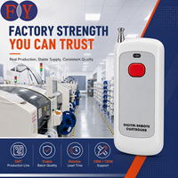 Control Remoto Inalámbrico RF de 433MHz con 1 Botón y Código de Aprendizaje, Directo de Fábrica, Transmisor para Puerta de Garaje y Abridor de Puerta Corredera