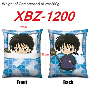 Almohada de <span class=keywords><strong>Peluche</strong></span> de <span class=keywords><strong>Inuyasha</strong></span>, Cojín de Sofá con Diseño Animado Bidimensional - Product Image 4