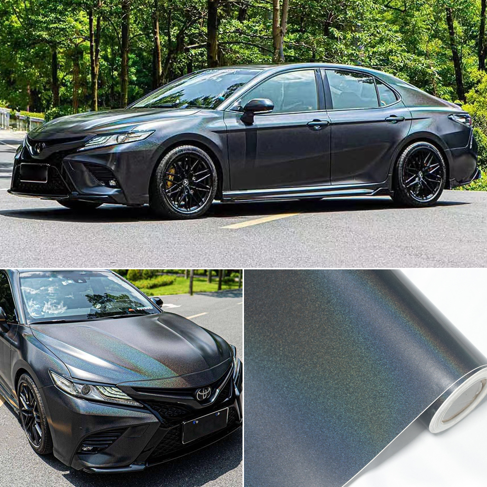 Rainbow Laser Satin Black