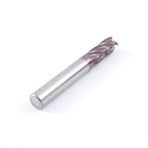 <strong>CNC</strong> <strong>Tools</strong> HRC55 <strong>Rough</strong> Milling Cutter 4 Flutes <strong>CNC</strong> Cutter Corrugated Tungsten Steel Milling Cutter for Steel - Product Image 2