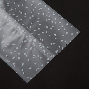 Polka Dot Mooncake Packaging Bags Food Grade Plastic 100 Pieces For Mooncakes And Pastries - Product Image 2