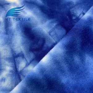 Tissu tricoté molletonné coloré pour pull, en polyester, avec brosse simple, pour salon, décontracté, vente en gros, pièces