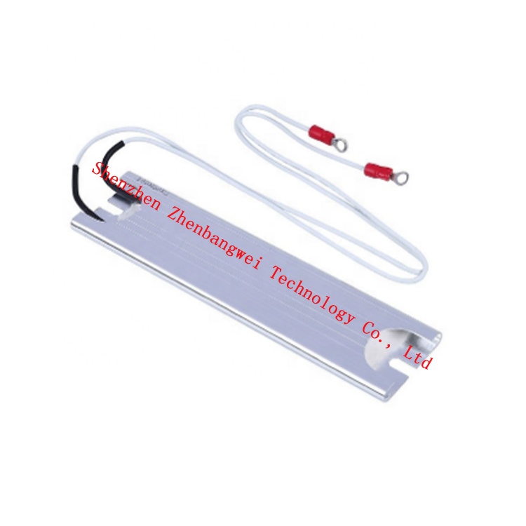 ZBW Resistor Rem Aluminium 40W, 60W 80W 50W, 100W 150W 200W Aluminium Beralamat Tahan Lilitan Kawat, Resistor Cangkang Aluminium