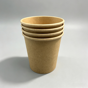 Bol en papier jetable enduit de PE, en pâte de bois, personnalisable (poids et taille), imprimé, pour salade de fruits et aliments froids, vente en gros depuis l'usine chinoise - Product Image 6