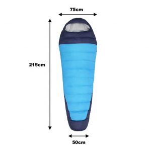 ถุงนอนน้ำหนักเบาสำหรับปีนเขา,ถุงนอนน้ำหนักเบามี0องศาสำหรับอากาศหนาวการตั้งแคมป์กลางแจ้ง - Product Image 2