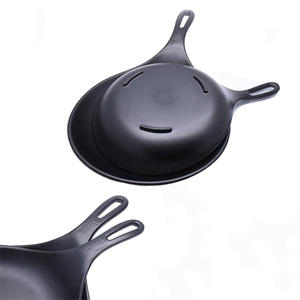 Plateau de service en mélamine, plat à <span class=keywords><strong>pizza</strong></span>, plat à four rond avec poignée pour le dîner, plat à tarte, cupcake - Product Image 4