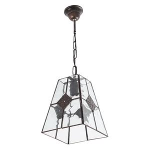 Suspension en cuivre 1xE27, dimensions 20x20 cm, idéale pour l'éclairage décoratif en intérieur et les espaces contemporains. - Product Image 1