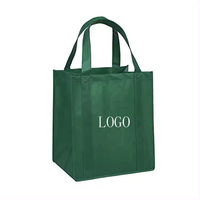 Sac de courses écologique personnalisé en non-tissé, sac de courses réutilisable en gros avec logo