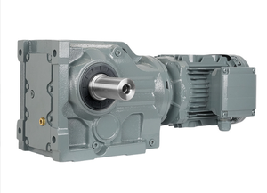 Moteur à engrenages hélicoïdaux à angle droit KA187 |   Couple élevé pour l'entraînement de déplacement des ponts roulants - Product Image 2
