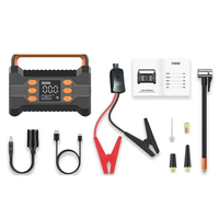 12V 10000mAh 12000mAh 16000mAh 20000mAh Auto-Starthilfe Luftkompressor Hochleistungs-Multifunktions-Notfall-LKW-Bremsreifenpumpe
