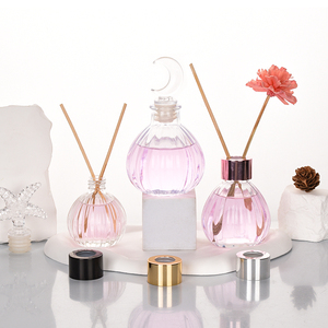Ru Sao Thiết Kế Mới 50Ml 100Ml 150Ml 250Ml Tùy Chỉnh Bí Ngô Thủy Tinh Reed Khuếch Tán Chai Hương Liệu Khuếch Tán Chai Với Stopper - Product Image 2