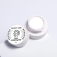 HONEY GIRL Dernière Poke Sculpting French Gel Vernis À Ongles Facile DIY Lace Art Lampe LED 2 Couleurs De Base Classiques pour OEM/ODM Vente En Gros