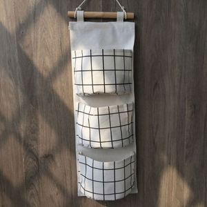 Sacs de rangement muraux pour chambre d'enfant, placard, chevet et canapé - Coton et lin écologiques, outils multifonctions - Product Image 3