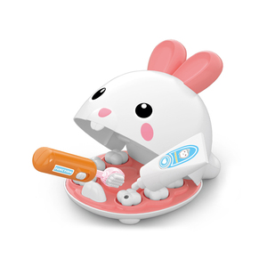 23pcs Pretend Play Cute Pet Rabbit Baby Doctor Dentist Set Toys Game for Kids - Product Image 1
