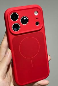 เคสโทรศัพท์ซิลิโคนเหลว S088 แผ่นหลังแม่เหล็ก เคสซิลิโคนสำหรับ iPhone 17 Pro Max เคสโทรศัพท์ซิลิโคนกันกระแทก - Product Image 3