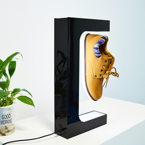 Espositore Magnetico a Levitazione per Scarpe <span class=keywords><strong>con</strong></span> Illuminazione Supporto Fluttuante Girevole per Esposizione Pubblicitaria e Fiere - Product Image 4
