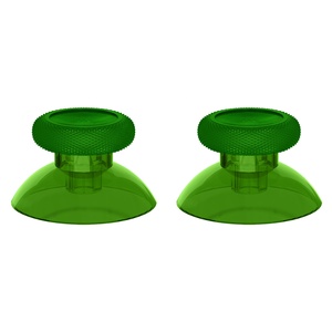 Kit de Reparación de Joysticks Personalizados EXtremeRate Transparentes Verdes, Palancas de Mando Analógicas de Repuesto para el Control de Xbox Series X S - Product Image 1