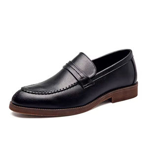 Zapatos Oxford de Piel Genuina para Hombre, Estilo Nuevo, Transpirables, con Cierre de Cordones, Suela Suave, Entresuela de Goma, para Todas las Temporadas - Product Image 2