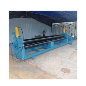 <b>CNC</b> Iron Sheet Bender Metal Sheet Rolling <b>Machine</b> 3 Roller Steel Plate Bending <b>Machine</b> - Product Image 5