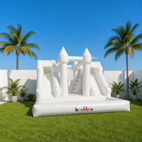 Château gonflable en PVC YIBEI 4,5*5,5m pour enfants, capacité 500kg, 5-10 passagers, certifié CE, installation facile pour la location