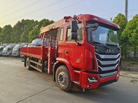 JAC 10 tonnes Diesel grue camion 360 ° Rotation complète véhicule de travail aérien Transmission manuelle Euro 5 norme d'émission nouvel état