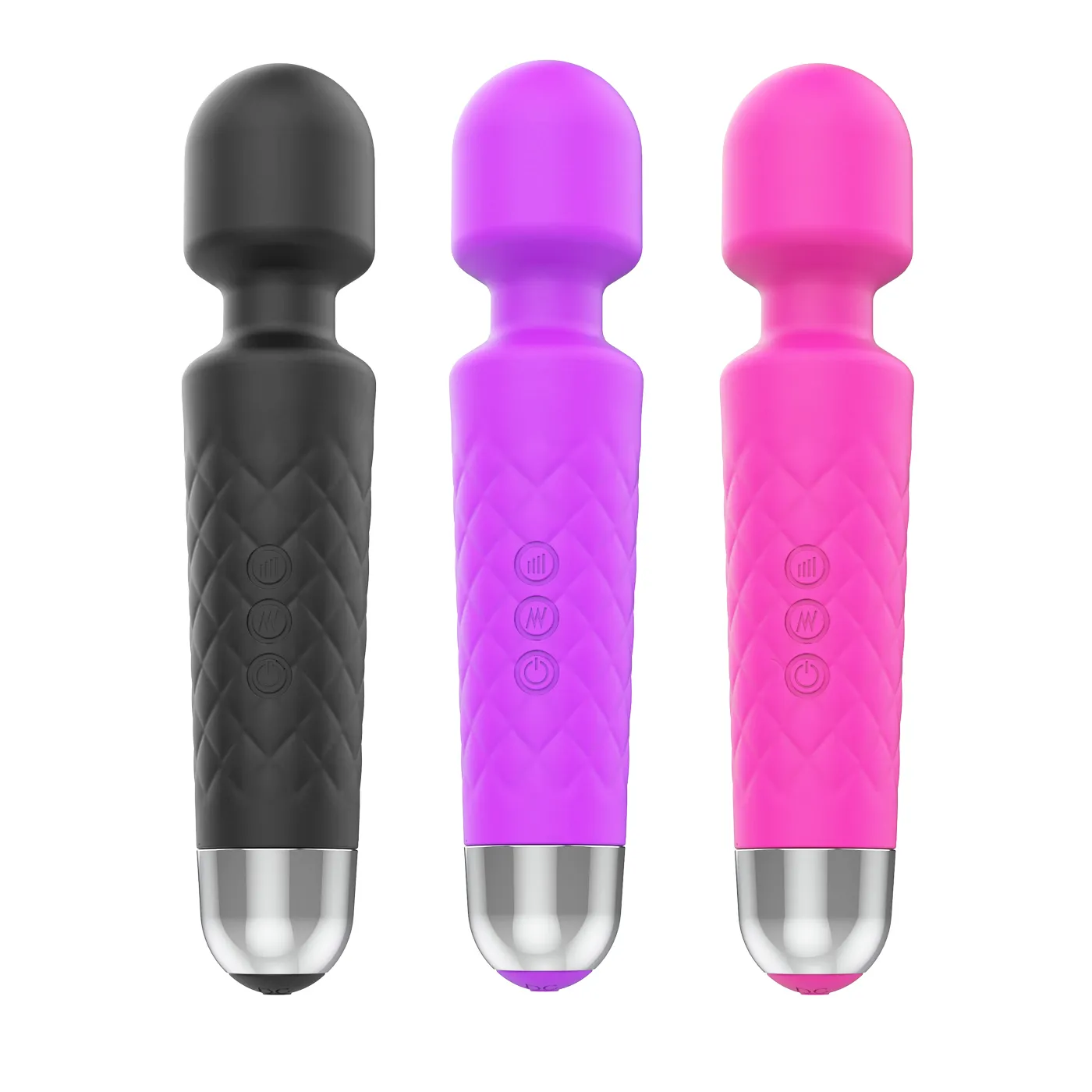 USB Reacharge potente vibratore con 8 velocità 20 vibrazioni. 100% impermeabile vibratore del massager del corpo giocattoli del sesso per le donne.