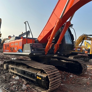 Excavatrice sur chenilles Hitachi ZX350 de 35 tonnes d'occasion du Japon, machine lourde avec PLC, pompe hydraulique, moteur, boîte de vitesses et moteur électrique, disponible à la vente - Product Image 1