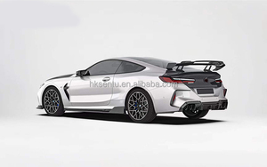 Divisor de Parachoques Delantero de Fibra de Carbono Estilo PAK para BMW Serie 8 F91 F92 F93 M8 Coupé Sedán 2019-2023, Alerón Delantero - Product Image 3