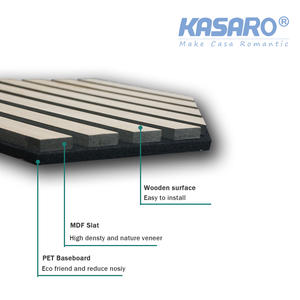 Kasaro Petits panneaux acoustiques hexagonaux personnalisés <span class=keywords><strong>de</strong></span> haute qualité Panneaux muraux décoratifs pour la maison Panneaux acoustiques en <span class=keywords><strong>bois</strong></span> <span class=keywords><strong>de</strong></span> placage - Product Image 5