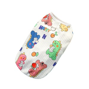 Gilet rafraîchissant pour animaux de compagnie en tissu polyester soie glacée, léger et respirant, vêtement d'été pour chats, chiens et petits animaux - Product Image 4