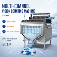 Machine automatique électrique de remplissage, d'emballage, d'étiquetage et de comptage de bonbons au chocolat et de bonbons gélifiés, facile à utiliser, avec contrôle PLC, pour sachets en plastique