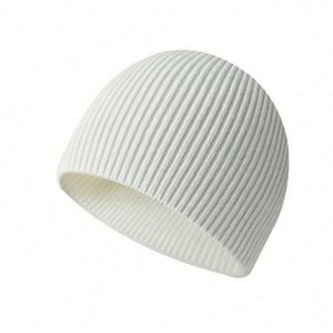 Cappello per Adulti Unisex in Lana Mista con Motivo a Righe Jacquard, Morbido e Lavorato a Maglia con Doppio Risvolto - Product Image 4