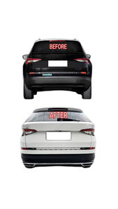 Nuevo Estilo de Accesorios Exteriores, Difusor de Parachoques Trasero Cromado para <span class=keywords><strong>Skoda</strong></span> <span class=keywords><strong>Kodiaq</strong></span> <span class=keywords><strong>2017</strong></span> - Product Image 5