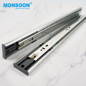 Mềm đóng đồ nội thất ngăn kéo Slide đường sắt đẩy-to-mở đẩy ra Slide cho nhà bếp ăn phòng ngủ phòng tắm khách sạn sử dụng - Product Image 6