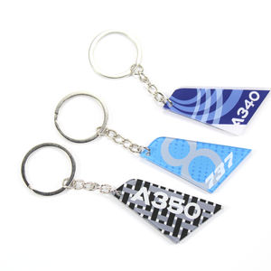 Boeing Vertical Fin Key chain, <span class=keywords><strong>Airline</strong></span> Souvenir für Flug begeisterte, Custom Aviation Travel Gift - Product Image 5