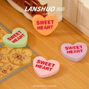 Lanshuo Resin <b>Heart</b> Charms <b>Sweet</b> <b>Heart</b> DIY Jewelry Set Keychain Pendant Decor Gift Unisex Fashion Pendants - Product Image 2