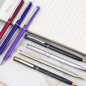 Custom Ballpen Wholesale <b>Ballpoint</b> <b>Pen</b> with logo Luxury Metal <b>Ballpoint</b> <b>Pens</b> Hotel Business Gift - Product Image 2