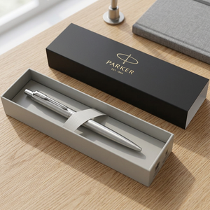 Penna Parker XL Monochrome Jotter Modello 107724-2 Personalizzabile Promozionale in Acciaio e Plastica Corpo Arancione Larghezza di Scrittura 0,5mm - Product Image 2