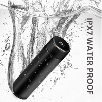 Botella de agua inteligente Termo botella térmica taza frasco Led Pantalla de temperatura Acero inoxidable 500ml caja de Color moderno ABS vacío
