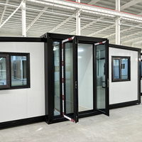 Villa Modulaire Préfabriquée de 20 pieds, Personnalisable et Extensible, en Conteneur Acier, Idéale pour Bureau ou Habitation – Nouveauté Très Demandée