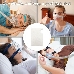 Hot Sale Breathable Eco-Friendly 100% Polyester Embossed <strong>White</strong> <strong>Felt</strong> Mesh Filter <strong>Sheets</strong> Medium Weight Yuwell CPAP Filter Cross - Product Image 4