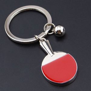 CY Creative Simulation Tennis Table Tennis Golf <b>Key</b> <b>Chain</b> Mini 3D Badminton Keychain Sport Game Souvenirs - Product Image 3